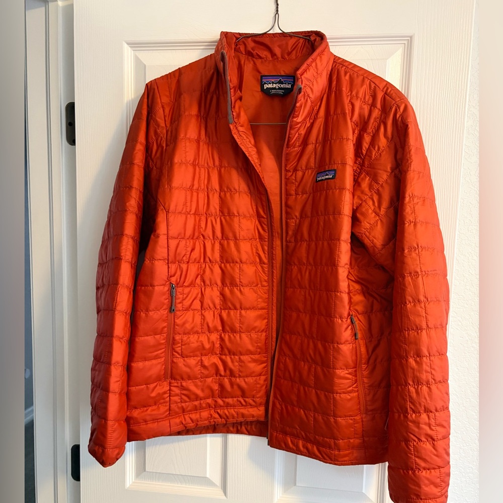 Patagonia Mens Mano Puff red/orange Jacket